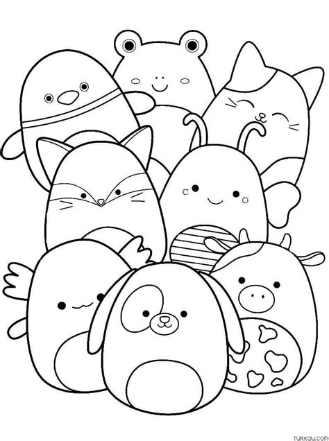 <strong>SQUISHMALLOW</strong> 12 INCH LOUIE THE RED LOBSTER. . Squishmallow coloring page